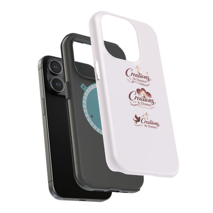 Magnetic Impact-Resistant Phone Case – Creations by Dionesa Logo