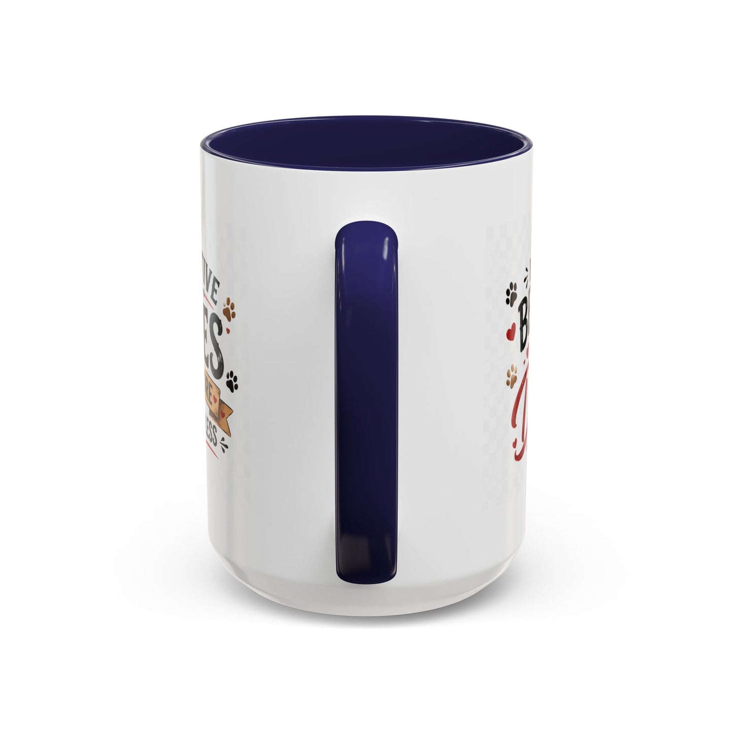 Pawsitive Vibes Coffee Mug - "Wag More, Worry Less" Dog Lover Accent Mug