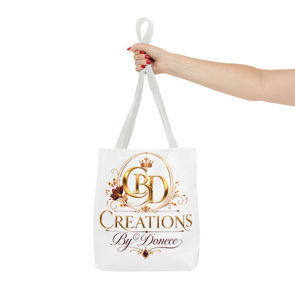 Creations By Donece Logo Tote