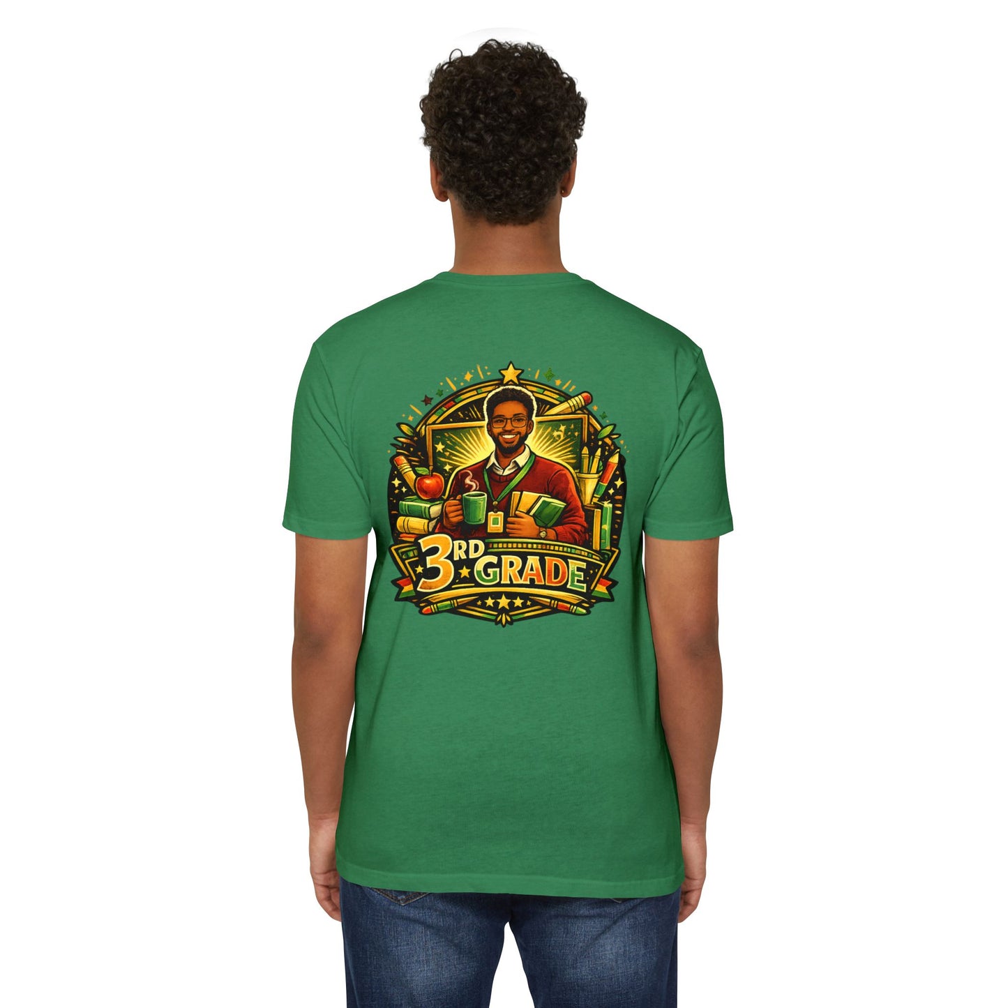 3rd Grade Teacher T-Shirt — Proud Elementary School Teacher Tee
