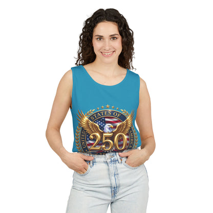 250 Years Anniversary Eagle Tank Top — United States Bicentennial Celebration Tee