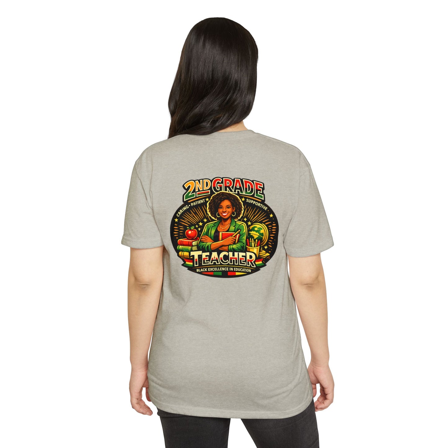 2nd Grade Teacher T-Shirt – Proud Elementary School Teacher Gift