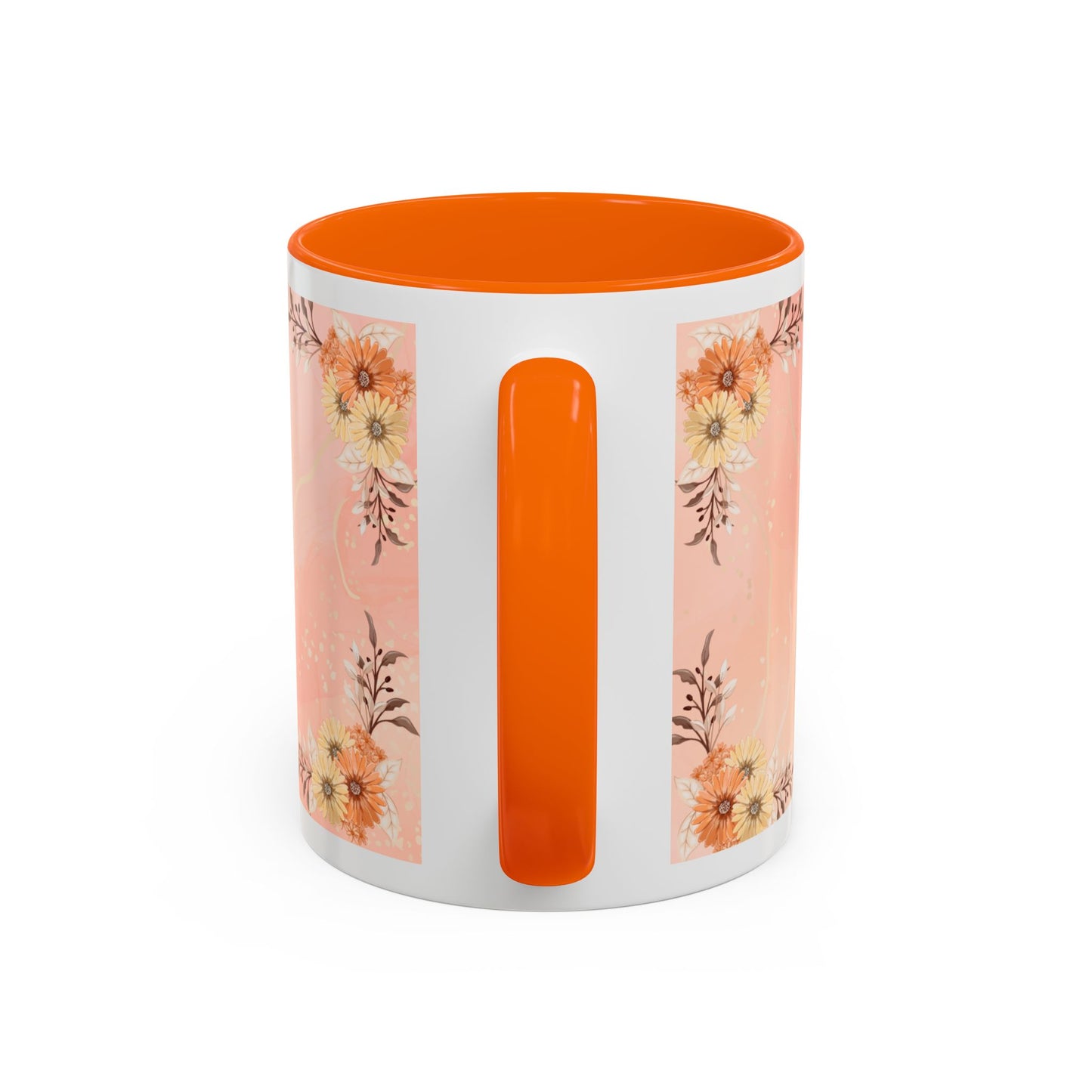 Mom Floral Accent Coffee Mug – Pink Butterfly Mother's Day Gift (11/15oz)