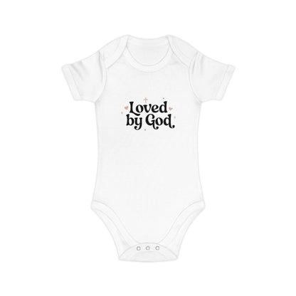 Loved by God Baby Bodysuit - Christian Infant Onesie