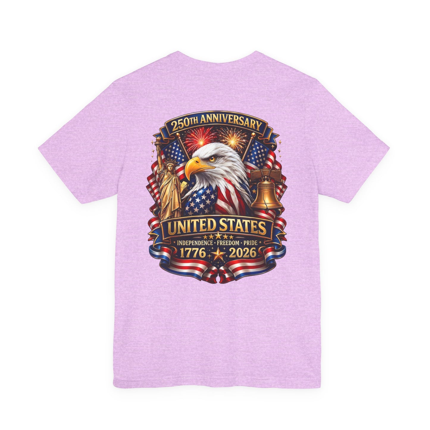 Independence 250th Eagle T-Shirt – United States 1776-2026 Centennial Graphic Tee