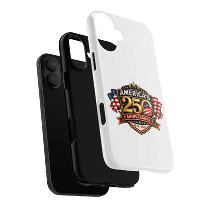 25th Anniversary Patriotic Phone Case — America’s Celebration Design