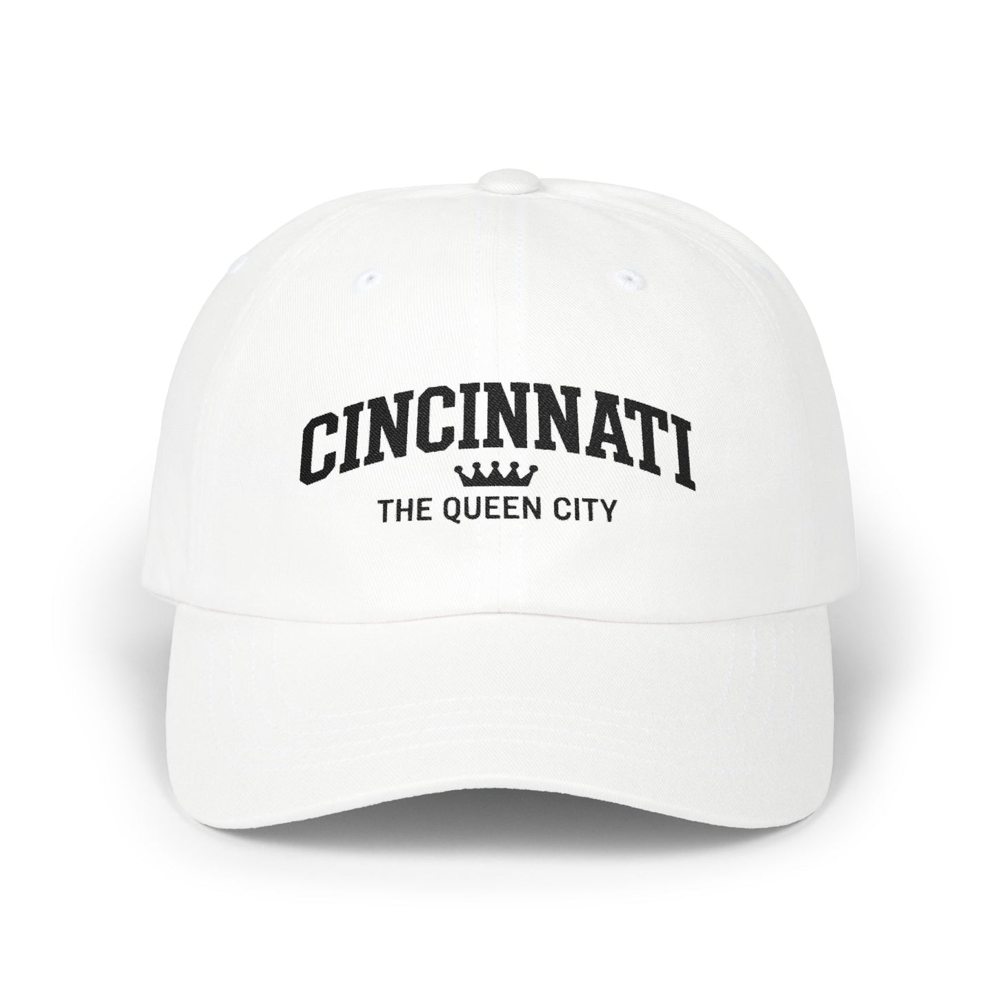 Cincinnati 'The Queen City' Embroidered Dad Cap
