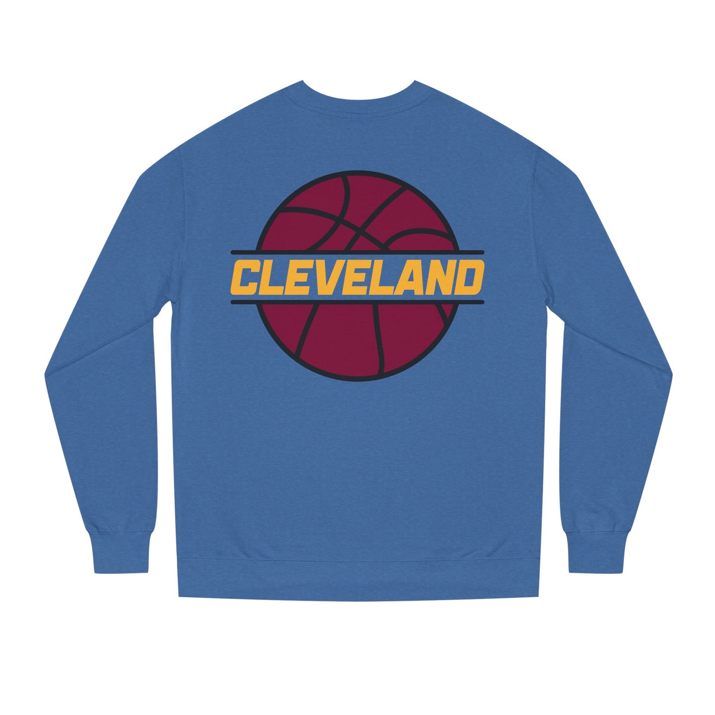 Cleveland Basketball Crewneck Sweatshirt — Retro Hoop Logo