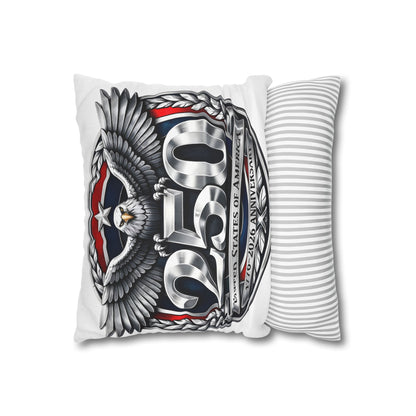 Spun Polyester Square Pillowcase