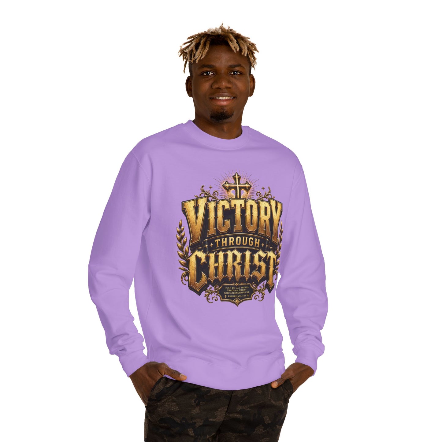 Victory Through Christ Sweatshirt