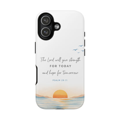 Sunrise Scripture Phone Case, Bible Verse Phone Case | Christian iPhone & Samsung Case, Faith-Based Inspirational Scripture Phone Cover
