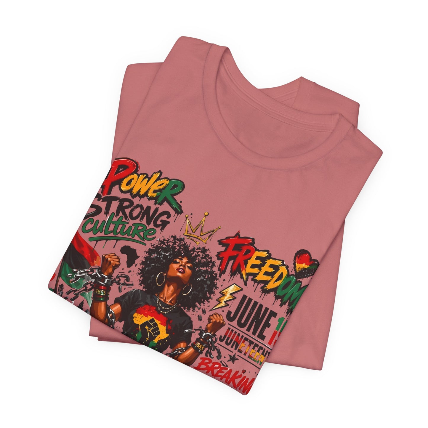 Juneteenth Freedom T-Shirt — Black Is Beautiful Graphic Tee