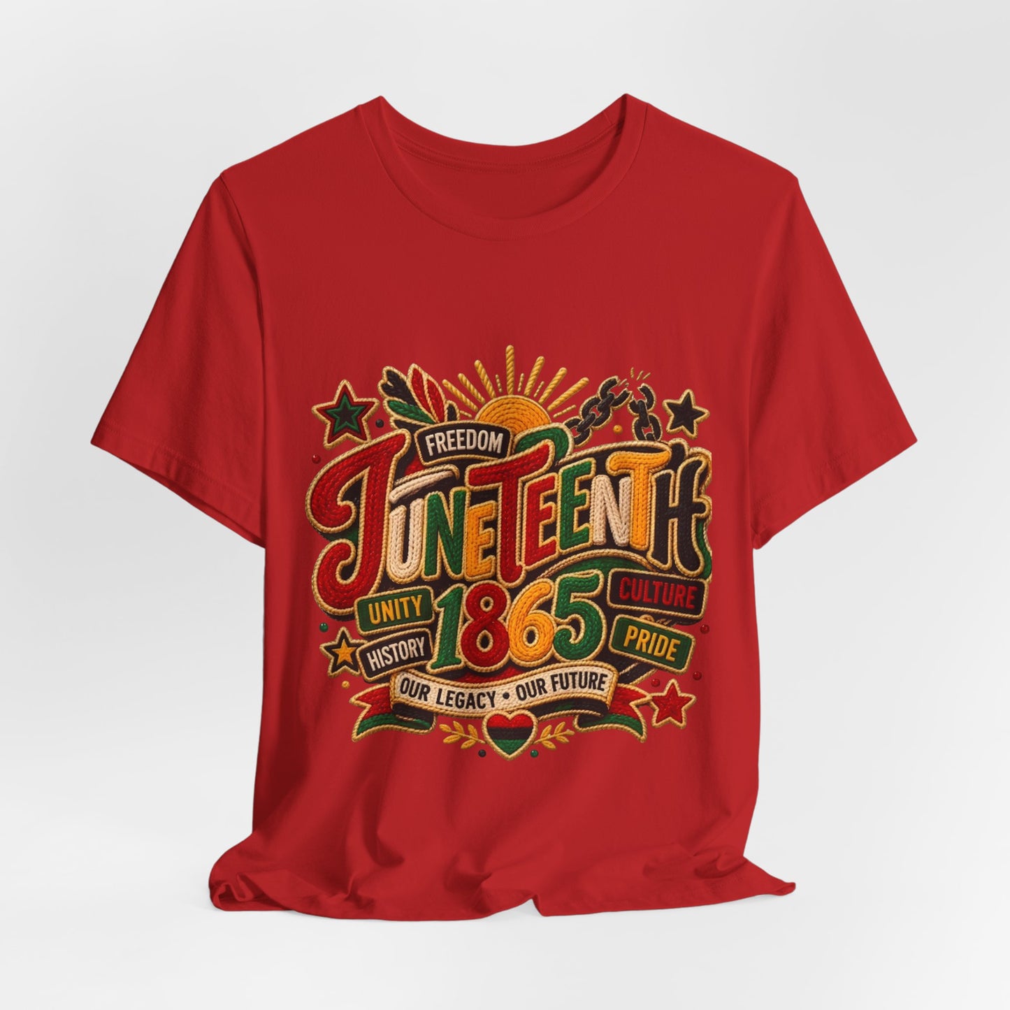 Juneteenth 1865 Celebration T-Shirt — Freedom, Unity & Pride Tee