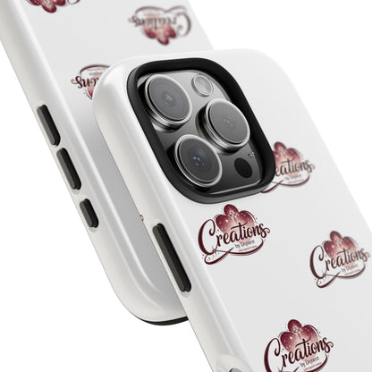 Logo Pattern Tough Phone Case — Creations Repeat Design