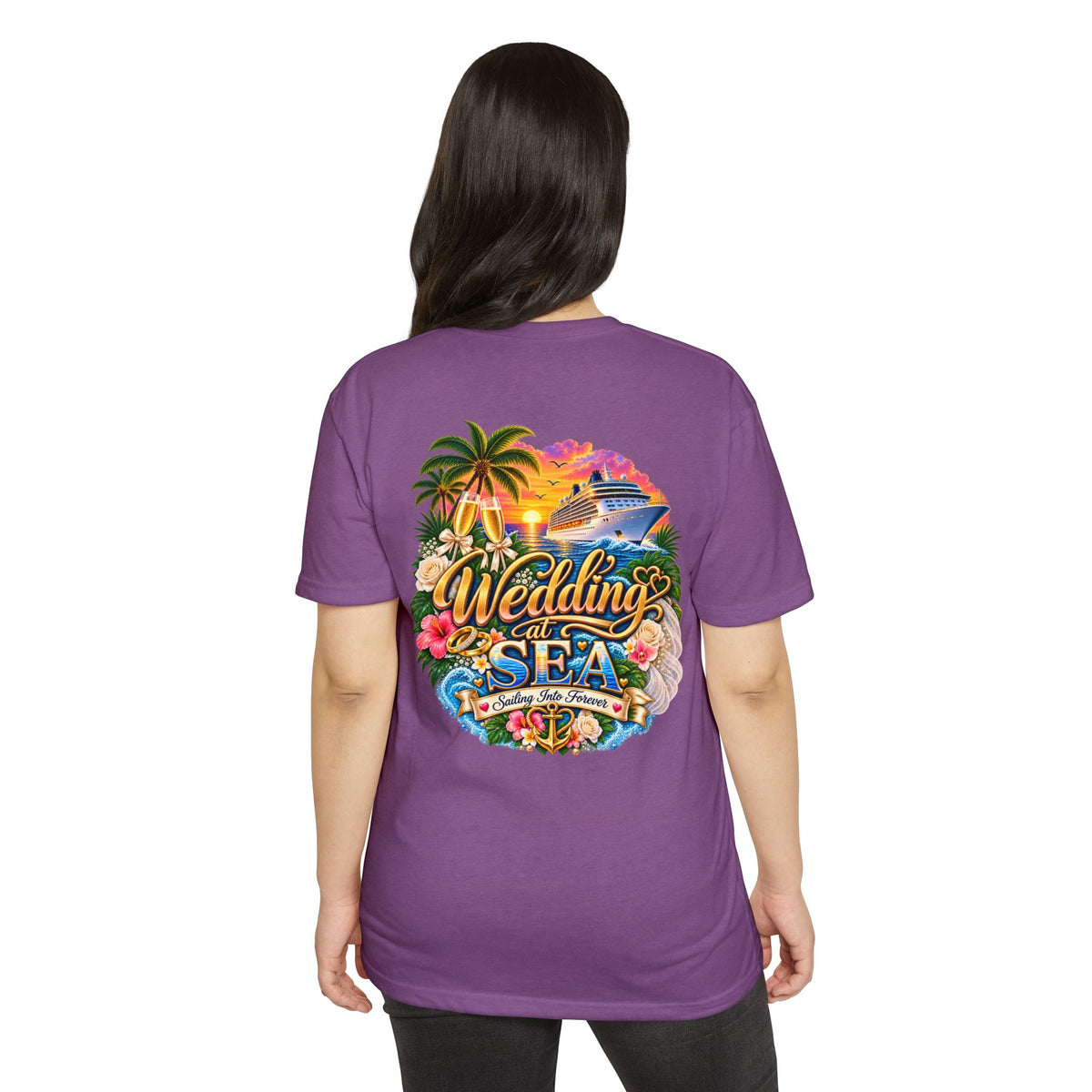 Wedding at Sea Cruise T‑Shirt