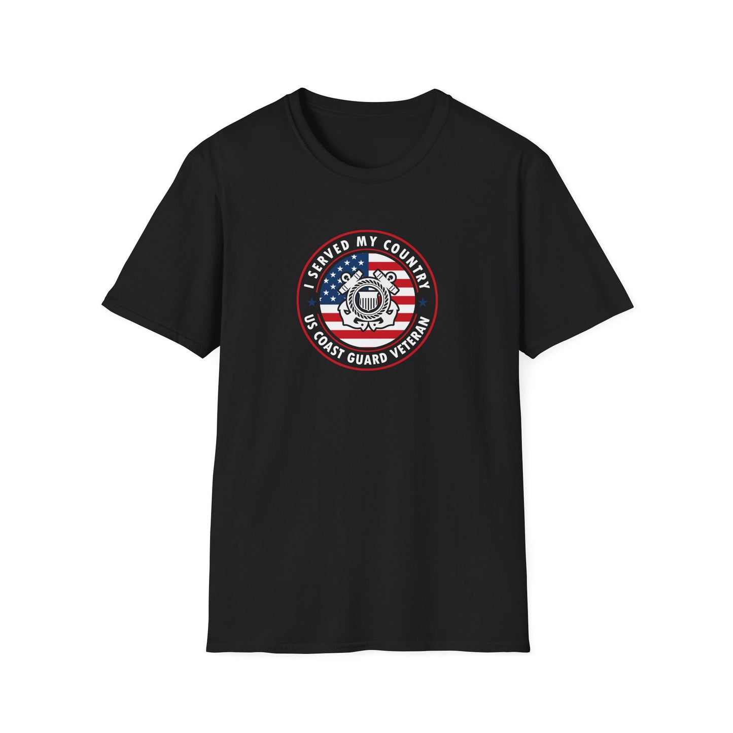 I Served My Country US Coast Guard Veteran T-Shirt