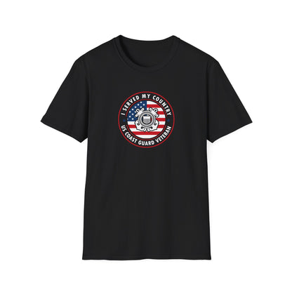 I Served My Country US Coast Guard Veteran T-Shirt