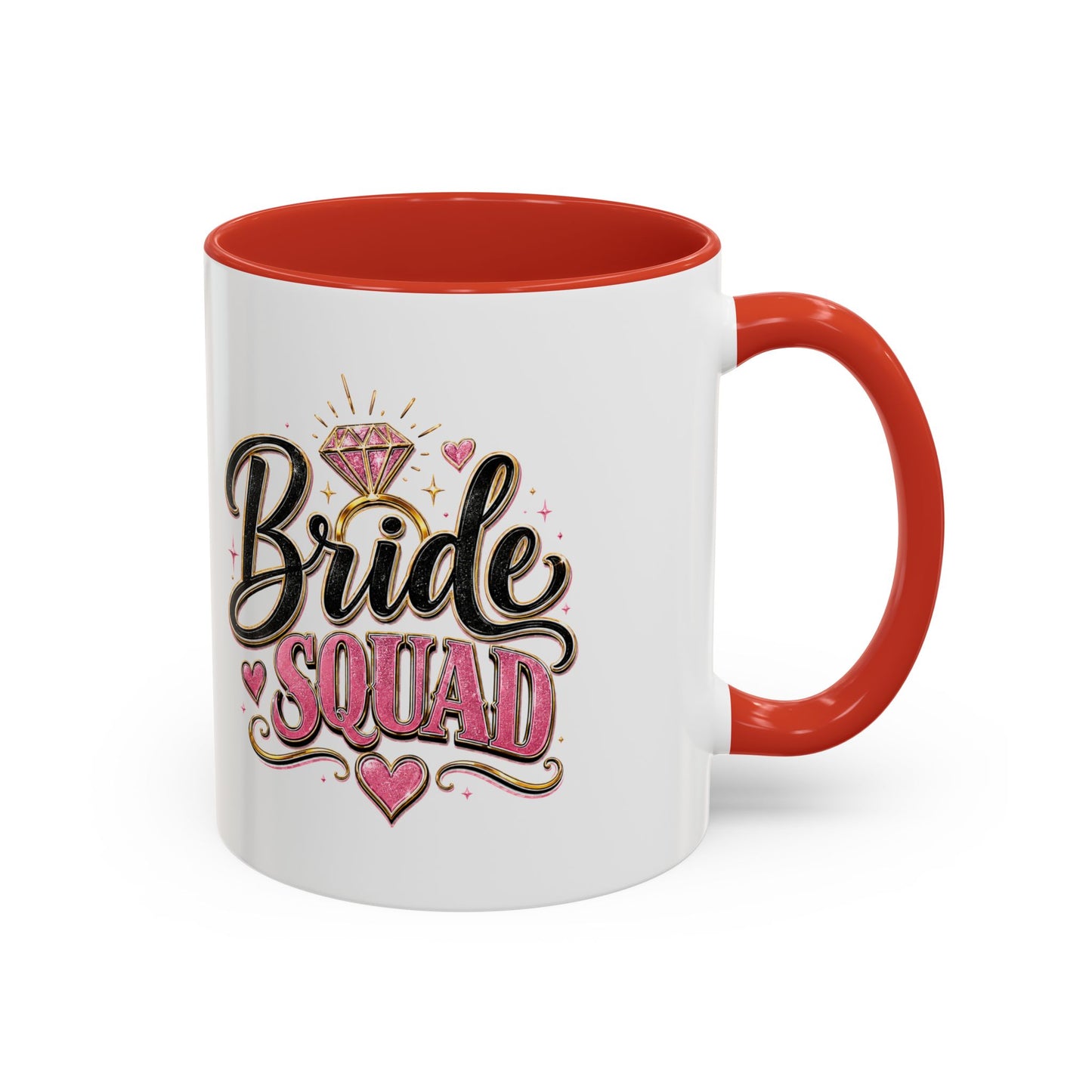 Bride Squad Coffee Mug — Bachelorette Party Gift, Bridal Shower Accent Mug