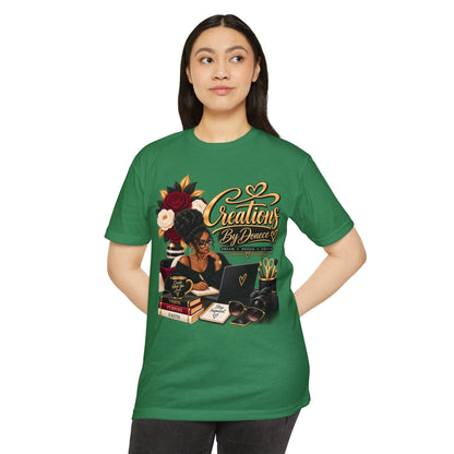 Creations By Denee Graphic T-Shirt — Black Woman Designer Artist Desk Tee