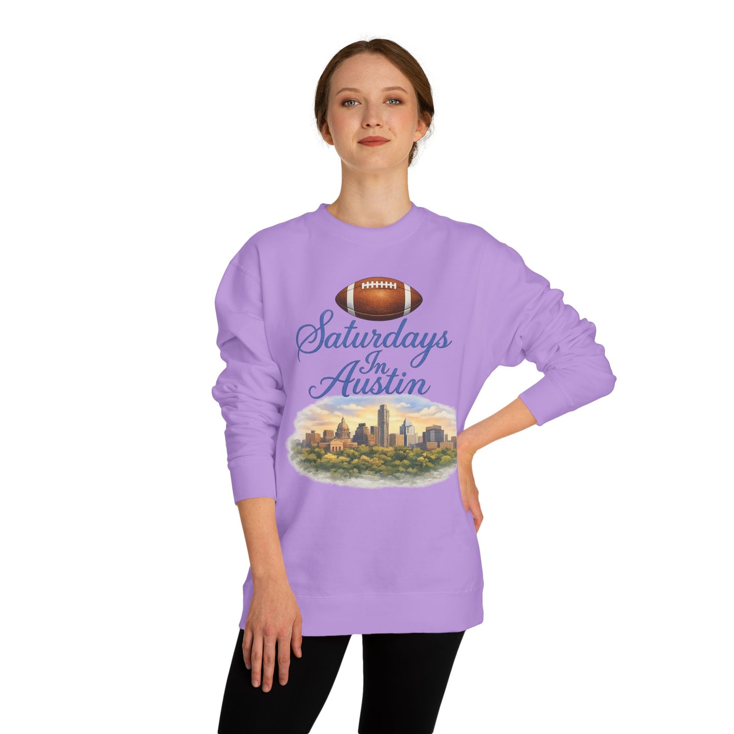 Saturdays in Austin Football Sweatshirt