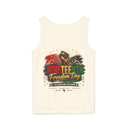 Juneteenth Freedom Day Tank Top — Celebrating Freedom Graphic