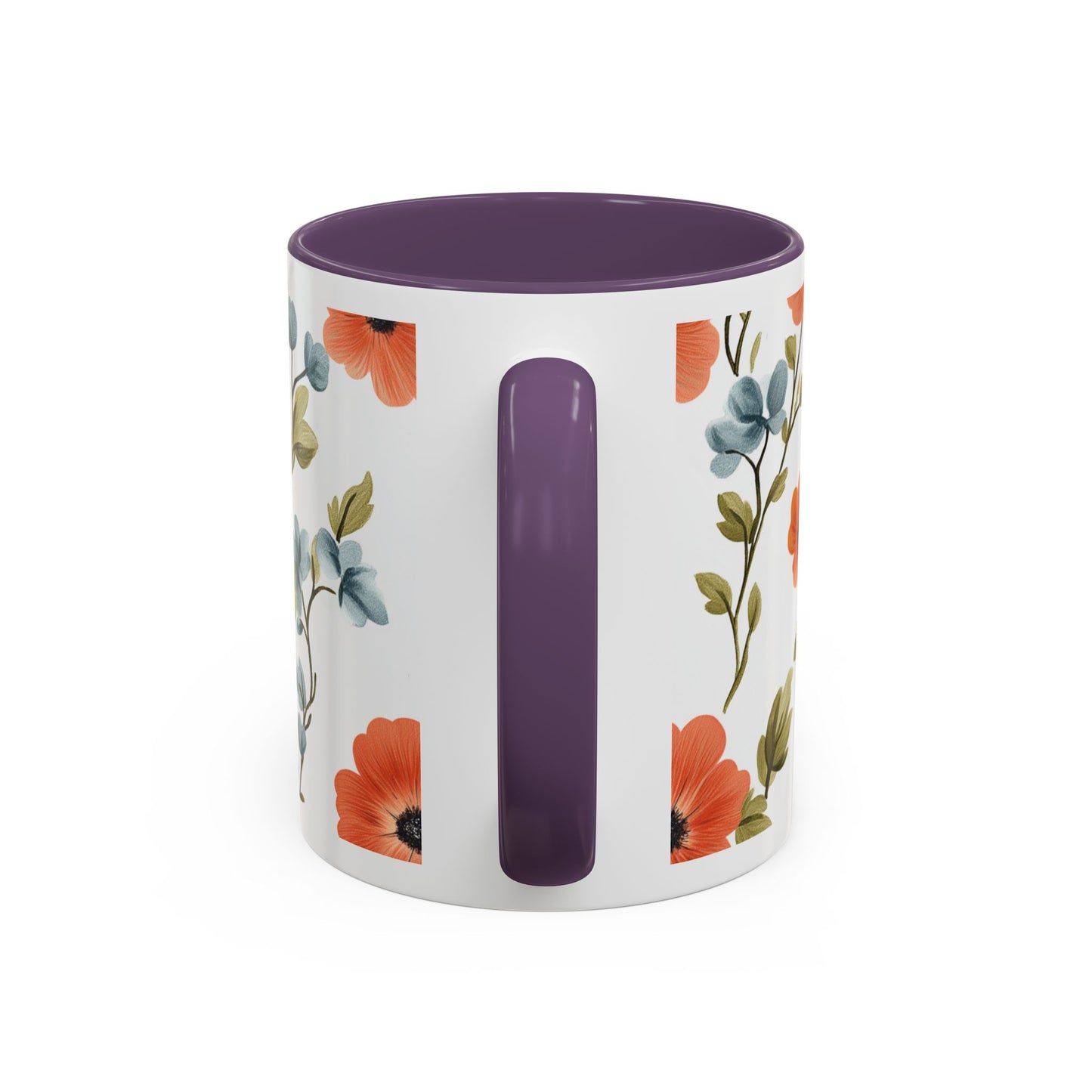 She Held My Hand Forever Floral Coffee Mug