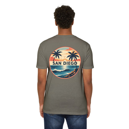 Unisex CVC Jersey T-shirt