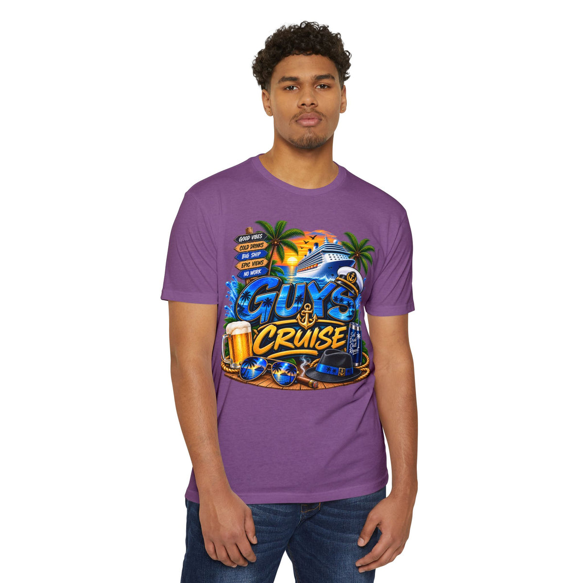 Guys Cruise T-Shirt — Men's Cruise Party Vacation Tee