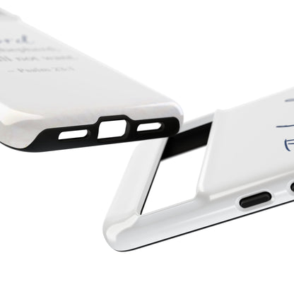 Psalm 23:1 Phone Case — "The Lord is my shepherd; I shall not want" Christian Protective Cover