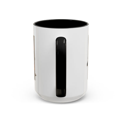 New York Skyline Accent Coffee Mug — Empire State Sunset Scene (11/15oz)