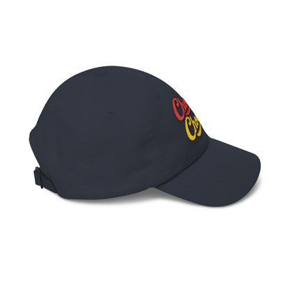 Choices Choices Dad Cap – Retro Script Embroidered Baseball Hat
