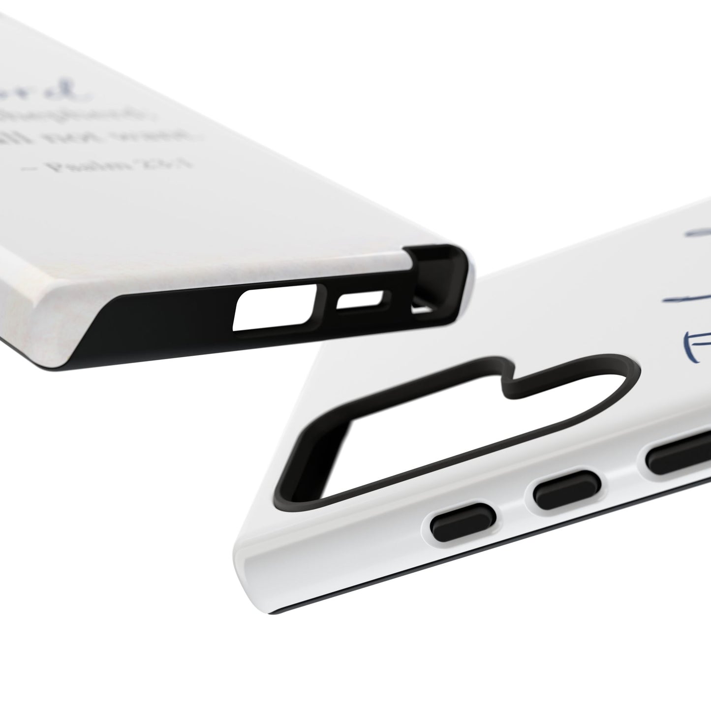Psalm 23:1 Phone Case — "The Lord is my shepherd; I shall not want" Christian Protective Cover