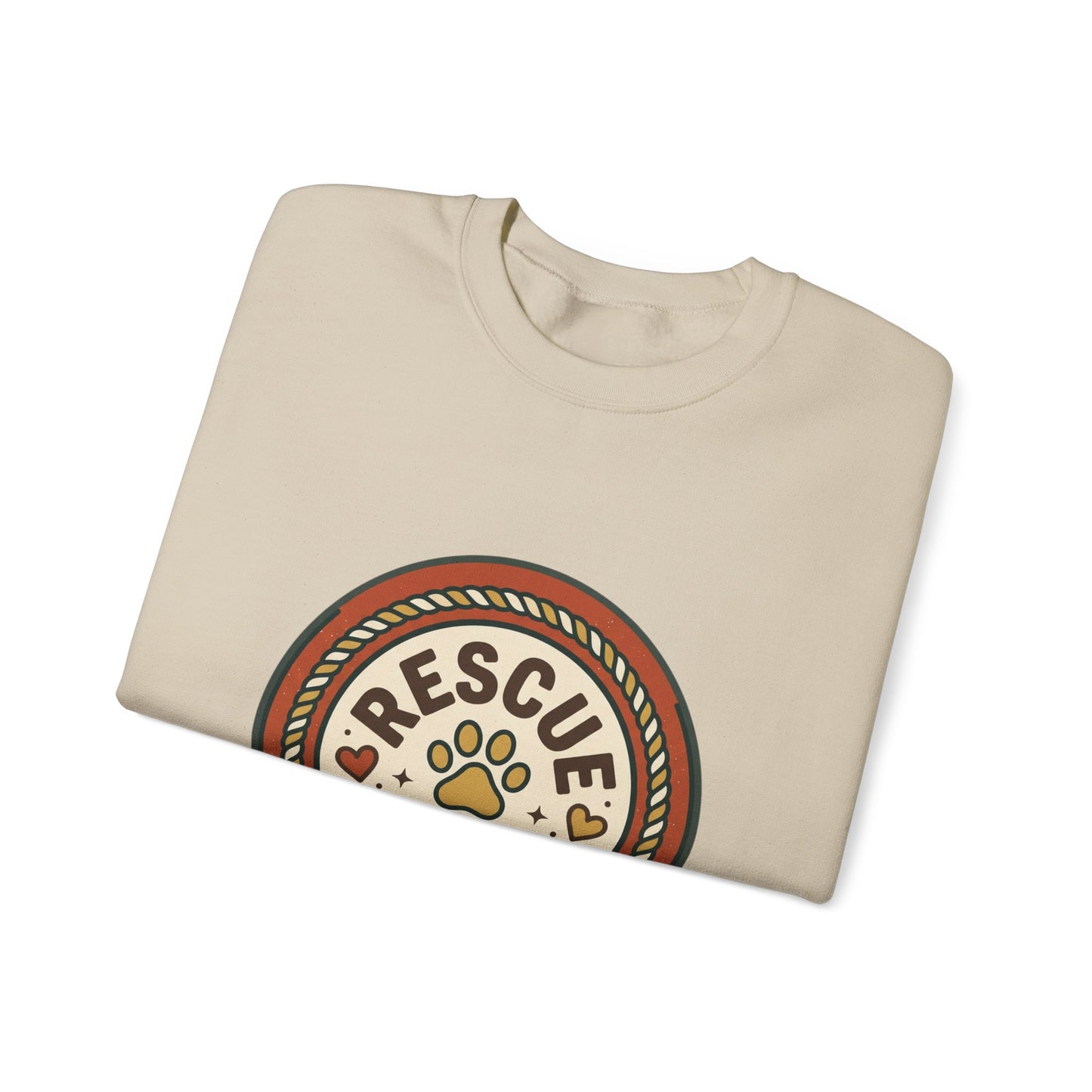 Rescue Dog Mom Sweatshirt | rescue pride, fur baby