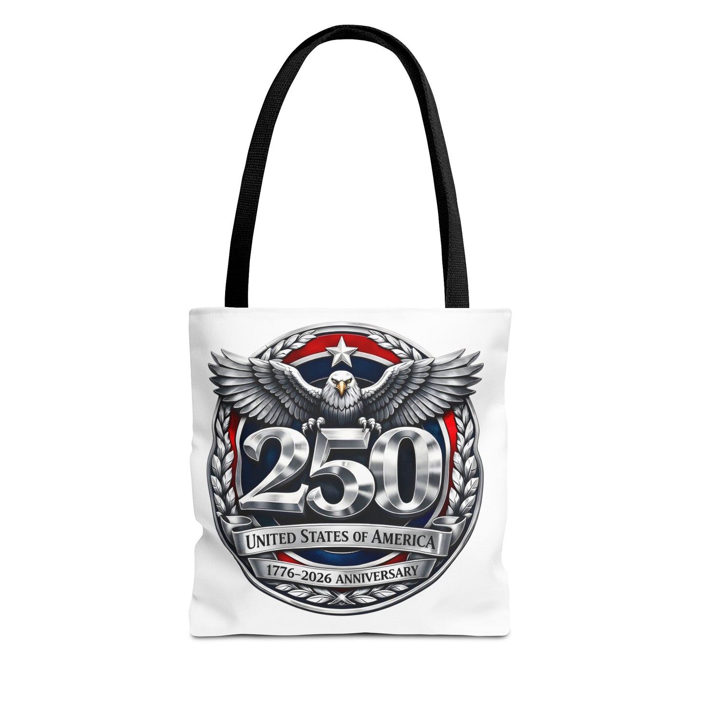 250th USA Anniversary Tote Bag — Patriotic Eagle 1776–2026 Commemorative Tote