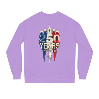 50 Years Anniversary Sweatshirt — Patriotic USA Flag Design (1971–2021)
