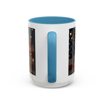 250 Years Commemorative Coffee Mug — Patriotic Eagle & American Flag Accent (11/15oz)