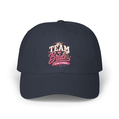 Dad Cap – "Team Bride" Embroidered Bachelorette Party Hat