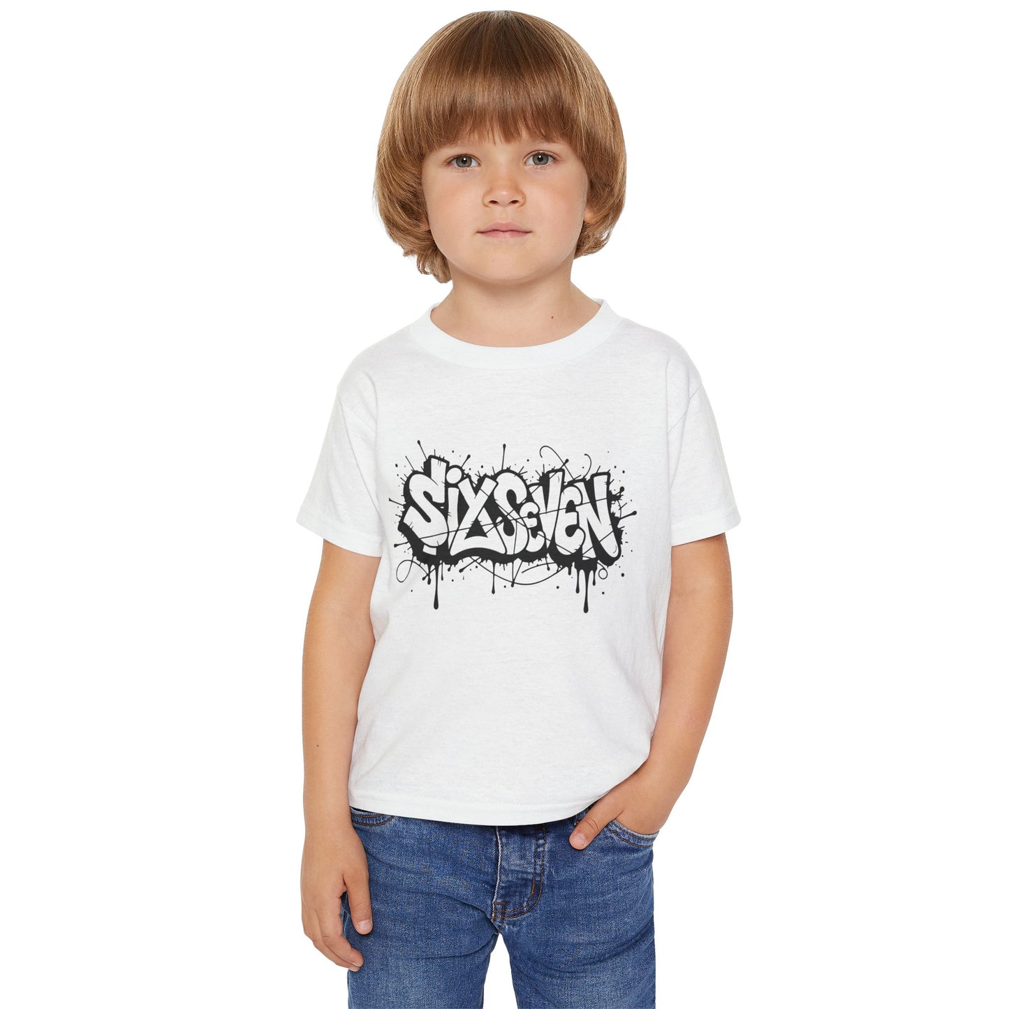 Toddler T-Shirt — Graffiti “SixSeven” Street Art Tee