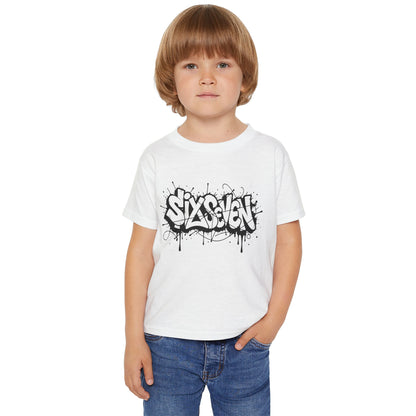 Toddler T-Shirt — Graffiti “SixSeven” Street Art Tee