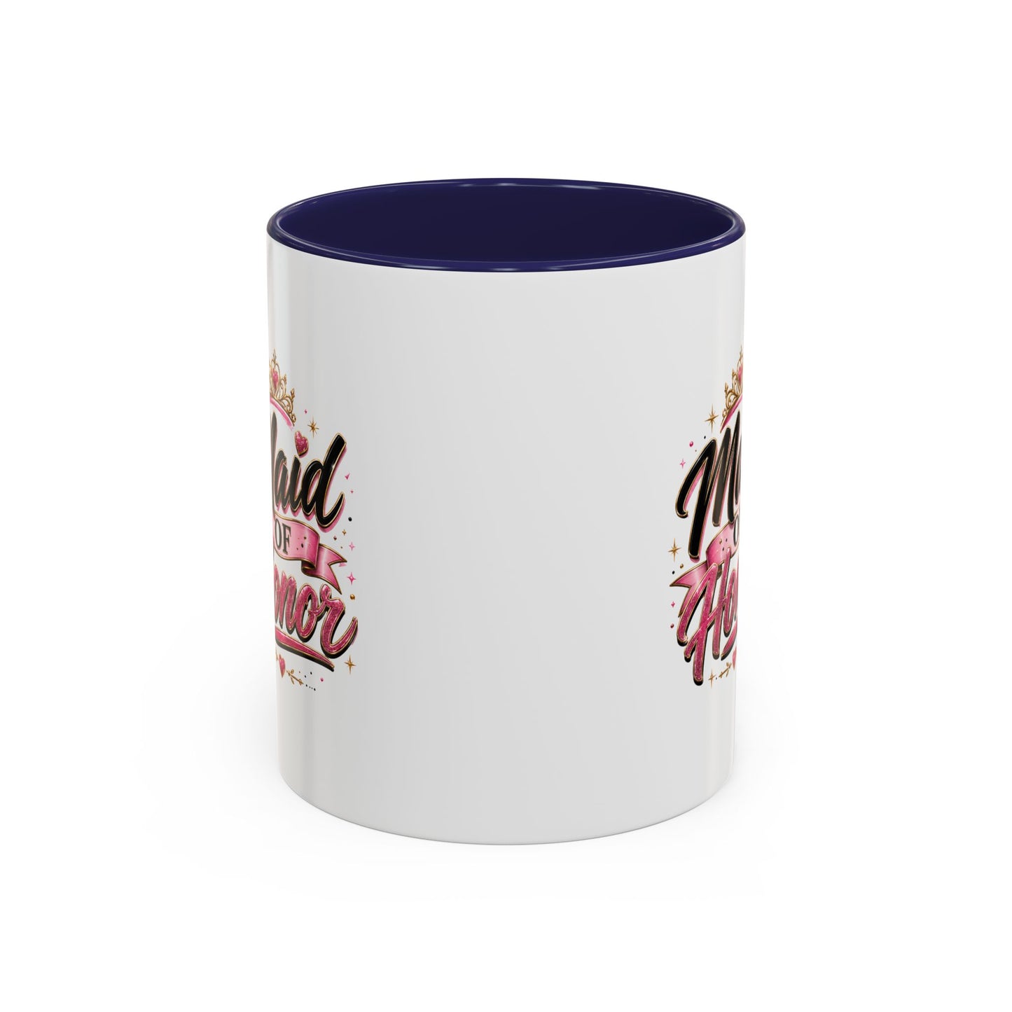 Maid of Honor Accent Coffee Mug — Bridal Party Gift (11/15oz)