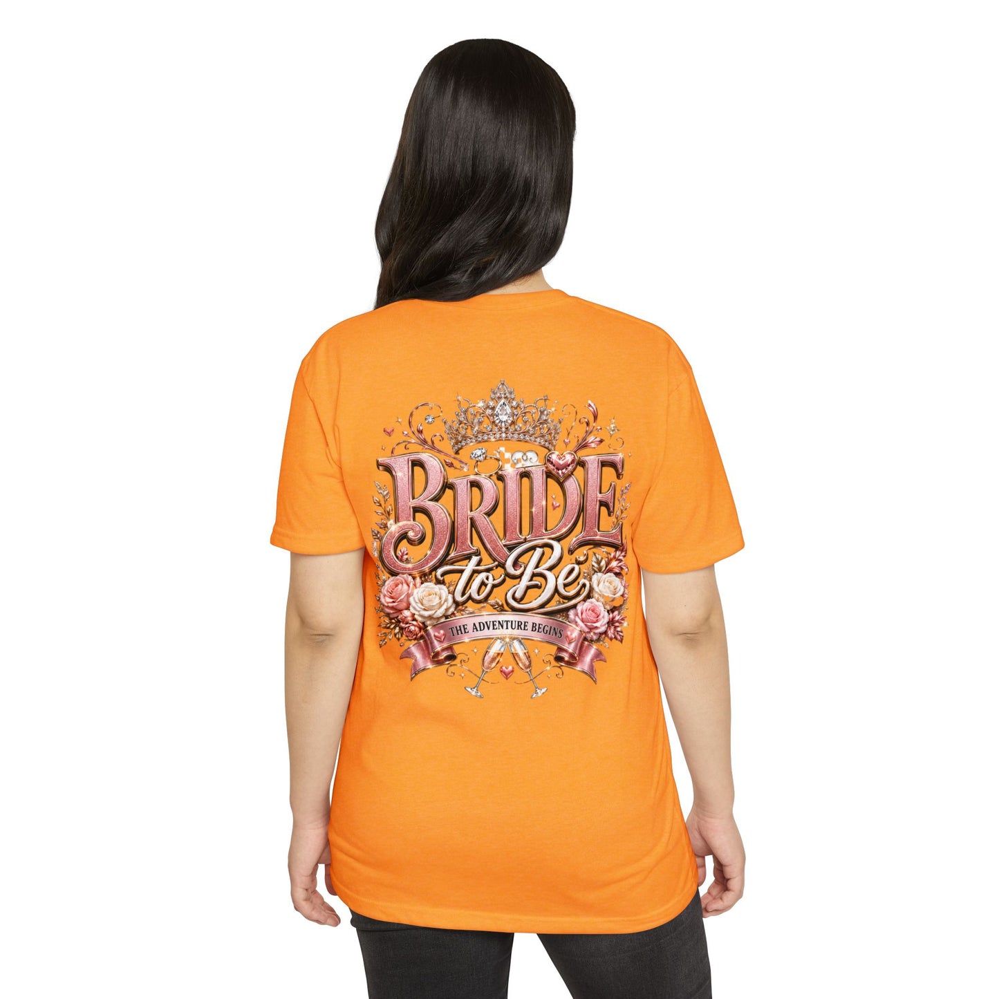 Bride to Be T-Shirt — Floral Crown Bachelorette Tee