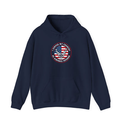 I Served My Country US Airforce Veteran  Hoodie