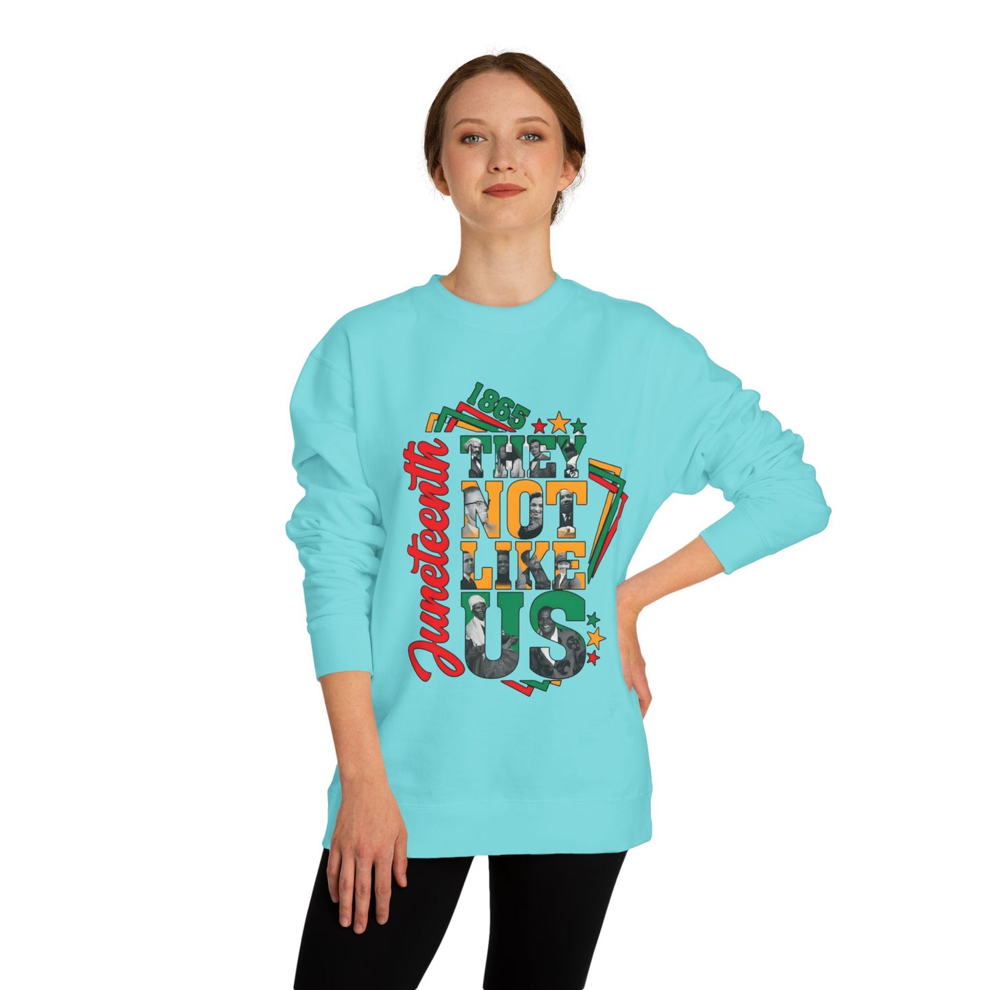 Juneteenth 'They Not Like Us' Crewneck Sweatshirt