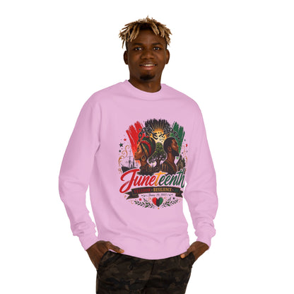 Juneteenth Sweatshirt — Juneteenth Proud Graphic Crewneck