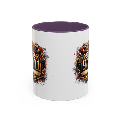 Never Forget 9/11 Memorial Coffee Mug