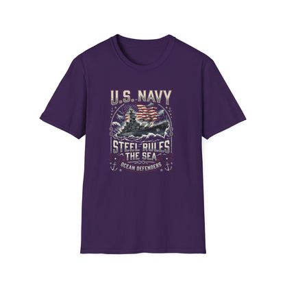 U.S. Navy Steel Rules the Sea T-Shirt