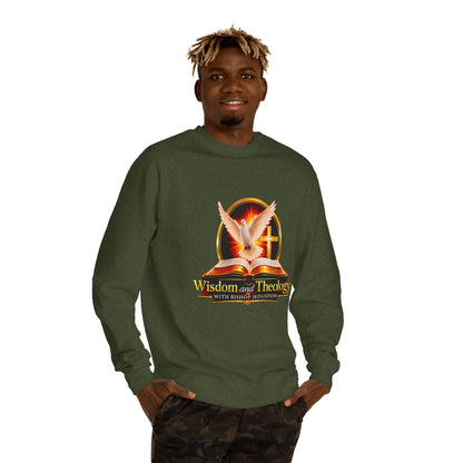 Wisdom and Theology Crewneck Sweatshirt — Dove & Cross Christian Pullover