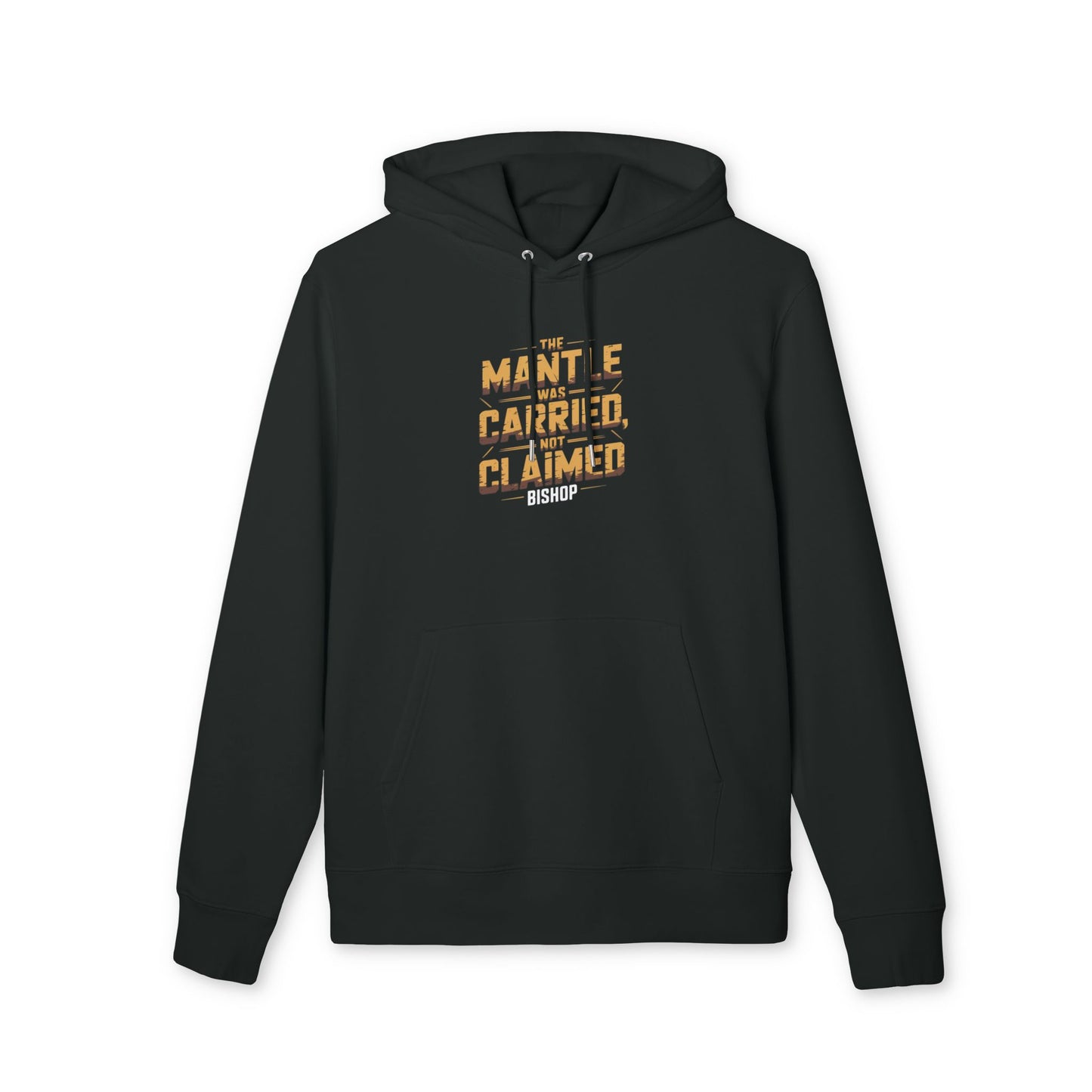Hoodie — "Mantle Was Carried, Not Claimed" Graphic Pullover