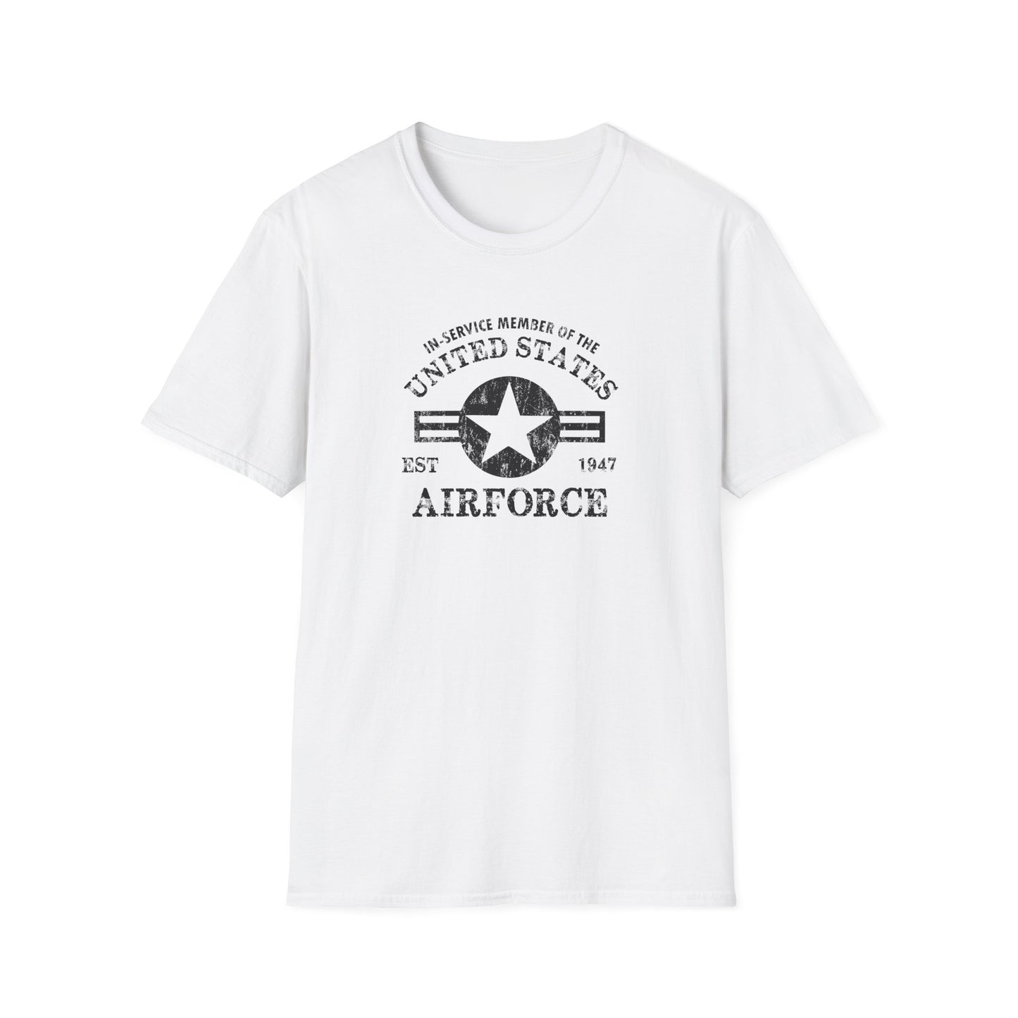 In-service Mime of the United States Est 1947 Airforce T-Shirt