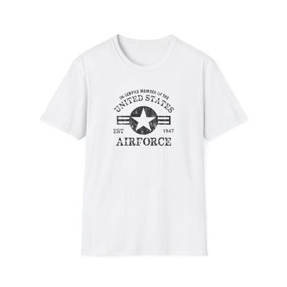 In-service Mime of the United States Est 1947 Airforce T-Shirt